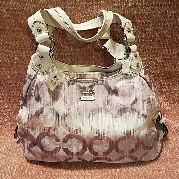 Coach Handbags - NWT Coach Madison Opalescent Ikat
